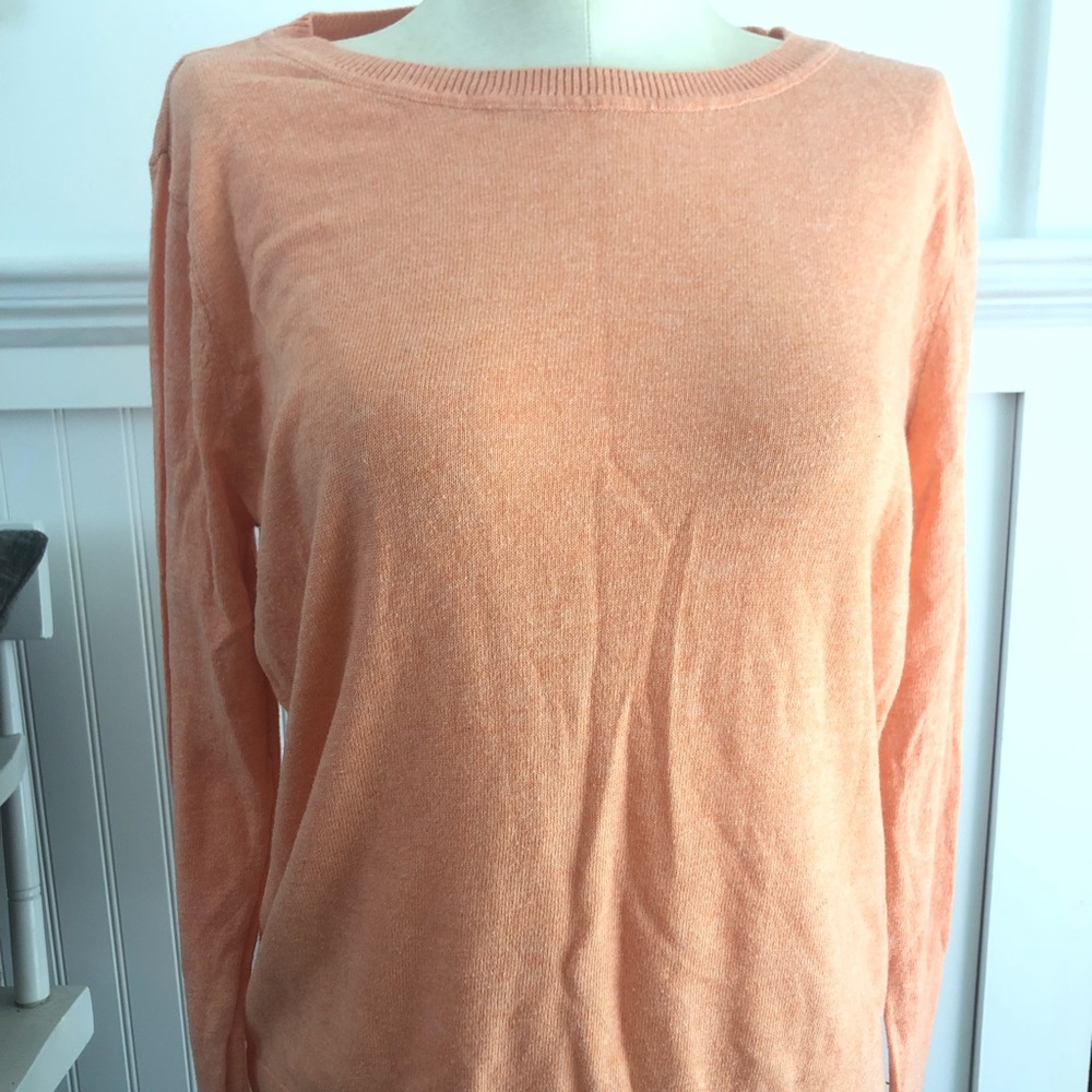 Peach Forever 21 long sleeve shirt